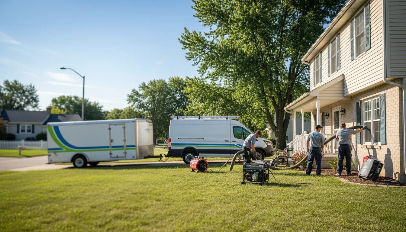 Flooded Basement Restoration And Cleanup With Repair in Big Sandy, MT near me